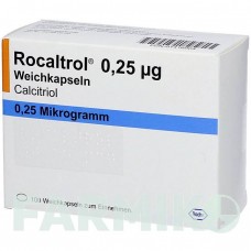 РОКАЛЬТРОЛ (ROCALTROL) 0,25 мкг капсули 100 шт - Кальцитріол ACA MULLER-ADAG PHARMA