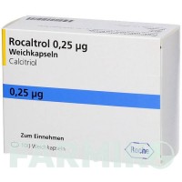 РОКАЛЬТРОЛ (ROCALTROL) 0,25 мкг капсули 100 шт - Кальцитріол ALLOMEDIC