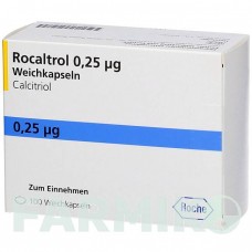 РОКАЛЬТРОЛ (ROCALTROL) 0,25 мкг капсули 100 шт - Кальцитріол ALLOMEDIC