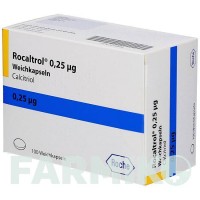 РОКАЛЬТРОЛ (ROCALTROL) 0,25 мкг капсулы 100 шт - Кальцитриол AXICORP PHARMA