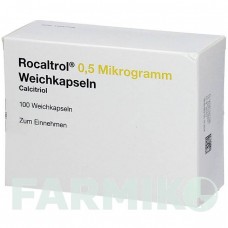 РОКАЛЬТРОЛ (ROCALTROL) 0,5 мкг капсули 100 шт - Кальцитріол 2CARE4