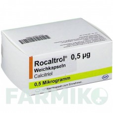 РОКАЛЬТРОЛ (ROCALTROL) 0,5 мкг капсули 100 шт - Кальцитріол ACA MULLER-ADAG PHARMA