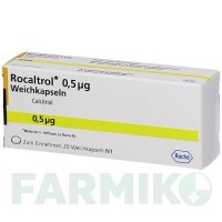 РОКАЛЬТРОЛ (ROCALTROL) 0,5 мкг капсули 20 шт - Кальцитріол EMRA-MED