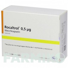 РОКАЛЬТРОЛ (ROCALTROL) 0,5 мкг капсулы 100 шт - Кальцитриол KOHLPHARMA