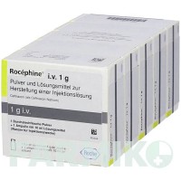 РОЦЕФІН (ROCEPHINE) 1 г порошок 1 шт - Цефтриаксон KOHLPHARMA