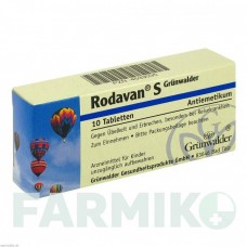 РОДАВАН (RODAVAN) таблетки 10 шт - Дименгидринат GRUNWALDER