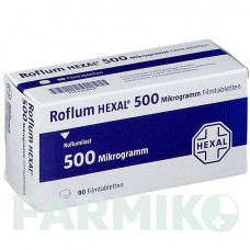 РОФЛУМ (ROFLUM) 500 мкг таблетки 90 шт - Рофлумиласт HEXAL