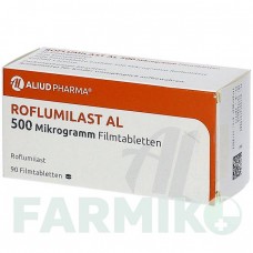 РОФЛУМИЛАСТ (ROFLUMILAST) 500 мкг таблетки 30 шт - Рофлумиласт ALIUD PHARMA