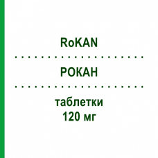 РОКАН (RoKAN) 120 мг таблетки 60 шт - Экстракт листьев гинкго билоба DR.WILLMAR SCHWABE