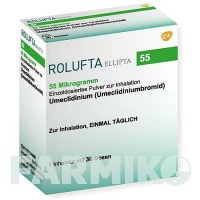 РОЛУФТА (ROLUFTA) 55 мкг 30 доз порошок 1 шт - Умеклідинію бромід BERLIN-CHEMIE