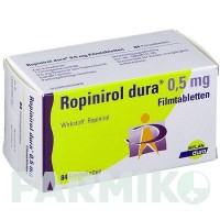 РОПІНІРОЛ (ROPINIROL) 0,5 мг таблетки 84 шт - Ропінірол VIATRIS