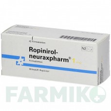 РОПИНИРОЛ (ROPINIROL) 1 мг таблетки 42 шт - Ропинирол NEURAXPHARM