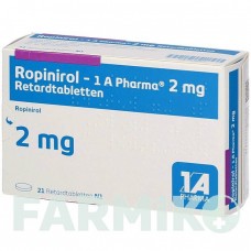 РОПИНИРОЛ (ROPINIROL) 2 мг таблетки 21 шт - Ропинирол 1 A PHARMA