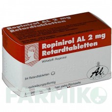 РОПИНИРОЛ (ROPINIROL) 2 мг таблетки 84 шт - Ропинирол ALIUD PHARMA