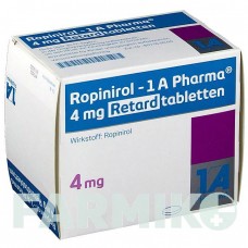РОПИНИРОЛ (ROPINIROL) 4 мг таблетки 42 шт - Ропинирол 1 A PHARMA