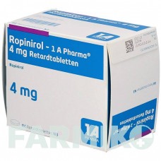 РОПИНИРОЛ (ROPINIROL) 4 мг таблетки 84 шт - Ропинирол 1 A PHARMA