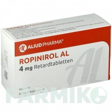 РОПИНИРОЛ (ROPINIROL) 4 мг таблетки 84 шт - Ропинирол ALIUD PHARMA