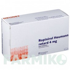 РОПИНИРОЛ (ROPINIROL) 4 мг таблетки 84 шт - Ропинирол HEUNET PHARMA