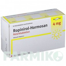 РОПИНИРОЛ (ROPINIROL) 4 мг таблетки 84 шт - Ропинирол HORMOSAN PHARMA