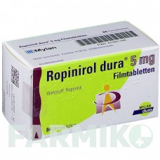 РОПИНИРОЛ (ROPINIROL) 5 мг таблетки 84 шт - Ропинирол VIATRIS