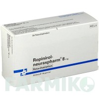 РОПІНІРОЛ (ROPINIROL) 8 мг таблетки 84 шт - Ропінірол NEURAXPHARM