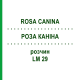 РОЗА КАНІНА (ROSA CANINA) LM 29 розчин 10 мл - Гомеопатія ARCANA DR.SEWERIN