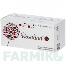 РОЗАЛІНА (ROSALINA) 0,03 мг/0,15 мг таблетки 126 шт - Левоноргестрел, Етинілестрадіол BIOMO PHARMA
