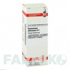 РОЗМАРИНУС ОФФИЦИНАЛИС (ROSMARINUS OFFICINALIS) D 2 раствор 20 мл - Гомеопатия DHU