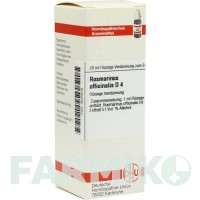 РОЗМАРИНУС ОФФИЦИНАЛИС (ROSMARINUS OFFICINALIS) D 4 раствор 20 мл - Гомеопатия DHU
