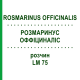 РОЗМАРИНУС ОФФІЦИНАЛІС (ROSMARINUS OFFICINALIS) LM 75 розчин 10 мл - Гомеопатія ARCANA DR.SEWERIN