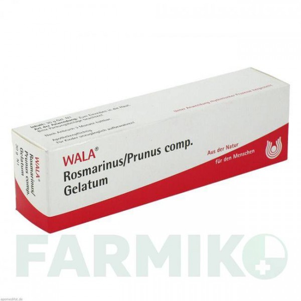 РОЗМАРИНУС ПРУНУС (ROSMARINUS PRUNUS) мазь 30 г - Гомеопатія WALA HEILMITTEL