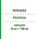 РОЗУАСА (ROSUASA) 10 мг + 100 мг капсули 28 шт - Розувастатин, Ацетилсаліцилова кислота PIAM FARMACEUTICI