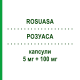 РОЗУАСА (ROSUASA) 5 мг + 100 мг капсулы 28 шт - Розувастатин, Ацетилсалициловая кислота PIAM FARMACEUTICI