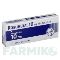 РОЗУГЕКСАЛ (ROSUHEXAL) 10 мг таблетки 30 шт - Розувастатин HEXAL