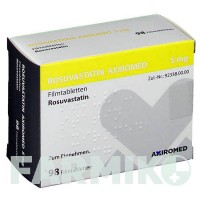 РОЗУВАСТАТИН (ROSUVASTATIN) 5 мг таблетки 98 шт - Розувастатин MEDICAL VALLEY INVEST
