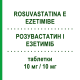 РОЗУВАСТАТИН И ЭЗЕТИМИБ (ROSUVASTATINA E EZETIMIBE) 10 мг/10 мг таблетки 30 шт - Розувастатин, Эзетимиб DOC GENERICI