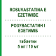 РОЗУВАСТАТИН І ЕЗЕТИМІБ (ROSUVASTATINA E EZETIMIBE) 5 мг/10 мг таблетки 30 шт - Розувастатин, Езетиміб TEVA