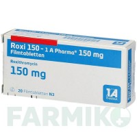 РОКСІ (ROXI) 150 таблетки 20 шт - Рокситроміцин 1 A PHARMA