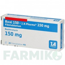 РОКСІ (ROXI) 150 таблетки 20 шт - Рокситроміцин 1 A PHARMA