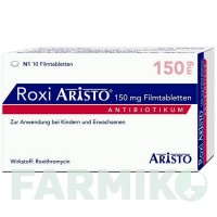 РОКСІ (ROXI) 150 мг таблетки 10 шт - Рокситроміцин ARISTO PHARMA