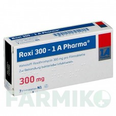 РОКСІ (ROXI) 300 таблетки 7 шт - Рокситроміцин 1 A PHARMA