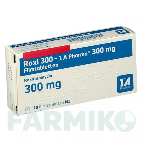 РОКСІ (ROXI) 300 таблетки 10 шт - Рокситроміцин 1 A PHARMA