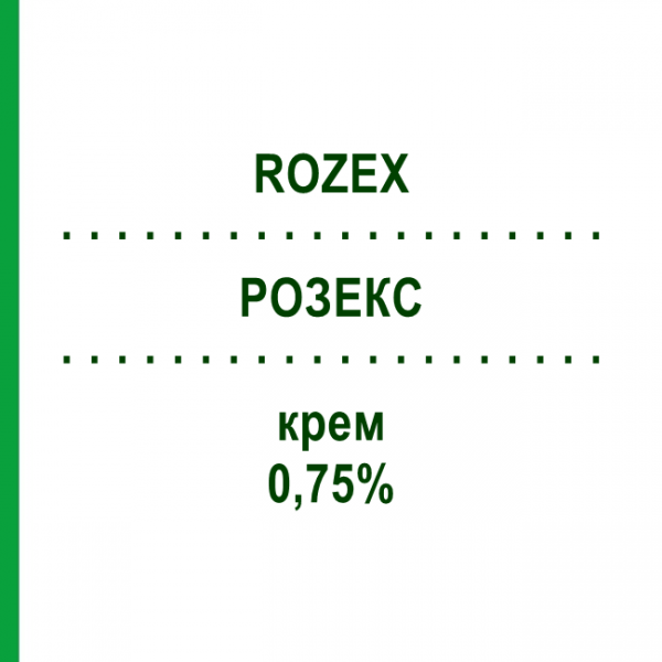 РОЗЕКС (ROZEX) 0,75% крем 30 г - Метронидазол GALDERMA