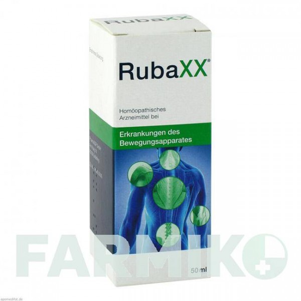 РУБАКС (RUBAXX) капли 50 мл - Гомеопатия PHARMASGP