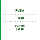 РУБІЯ (RUBIA) LM 10 розчин 10 мл - Гомеопатія ARCANA DR.SEWERIN