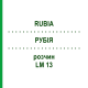РУБІЯ (RUBIA) LM 13 розчин 10 мл - Гомеопатія ARCANA DR.SEWERIN