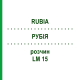 РУБІЯ (RUBIA) LM 15 розчин 10 мл - Гомеопатія ARCANA DR.SEWERIN
