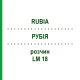 РУБІЯ (RUBIA) LM 18 розчин 10 мл - Гомеопатія ARCANA DR.SEWERIN