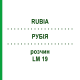 РУБІЯ (RUBIA) LM 19 розчин 10 мл - Гомеопатія ARCANA DR.SEWERIN