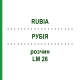 РУБІЯ (RUBIA) LM 26 розчин 10 мл - Гомеопатія ARCANA DR.SEWERIN